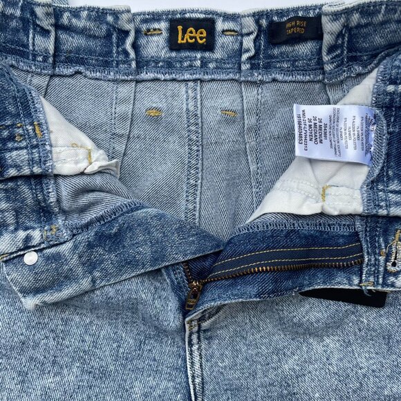 Lee Jeans Modern Vintage High Rise Tapered Jeans | Size 26 | Blue Jeans - Picture 4 of 6